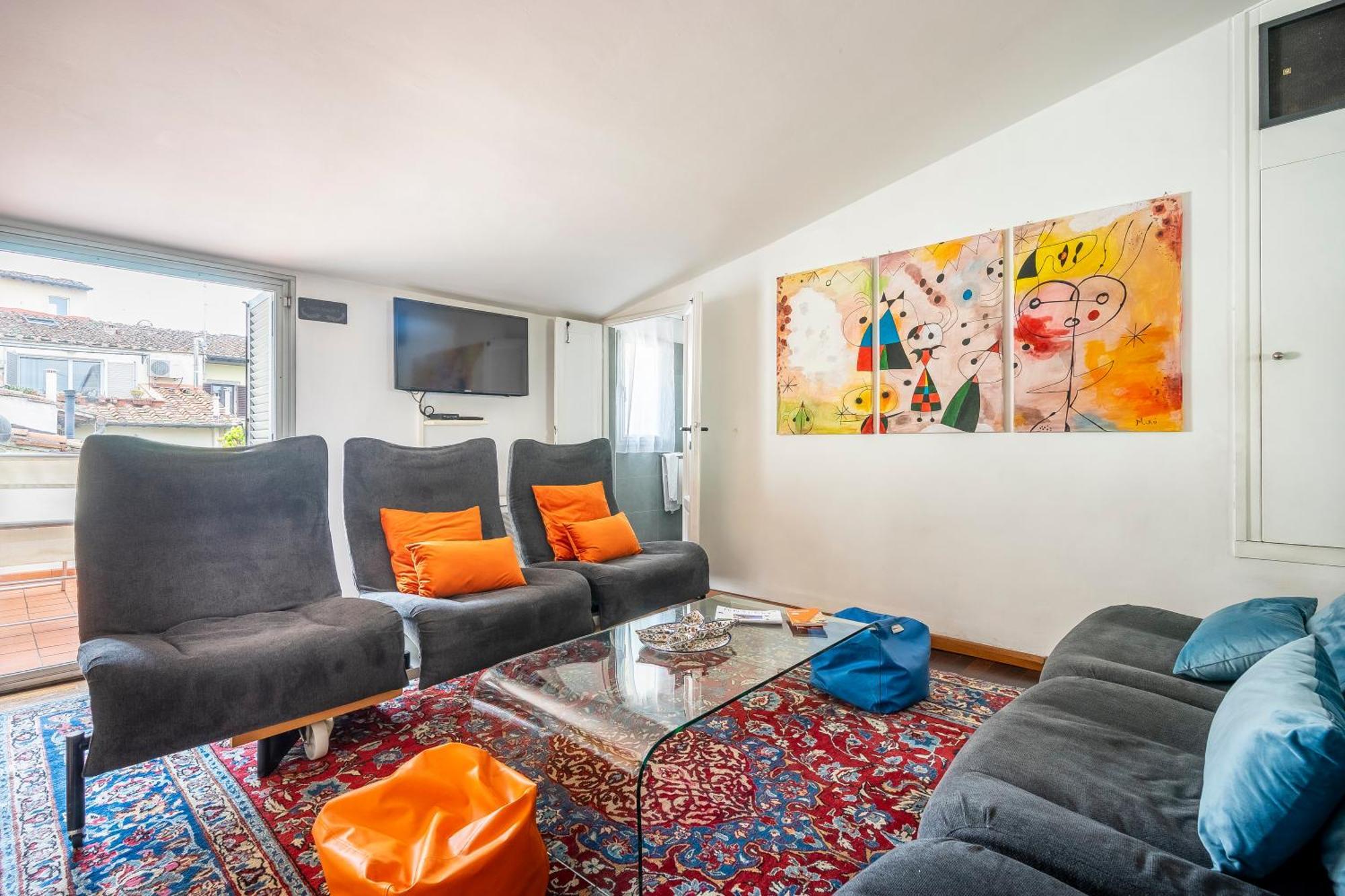 Апартаменти Penthouse Le Terrazze Duomo View Флоренція Екстер'єр фото