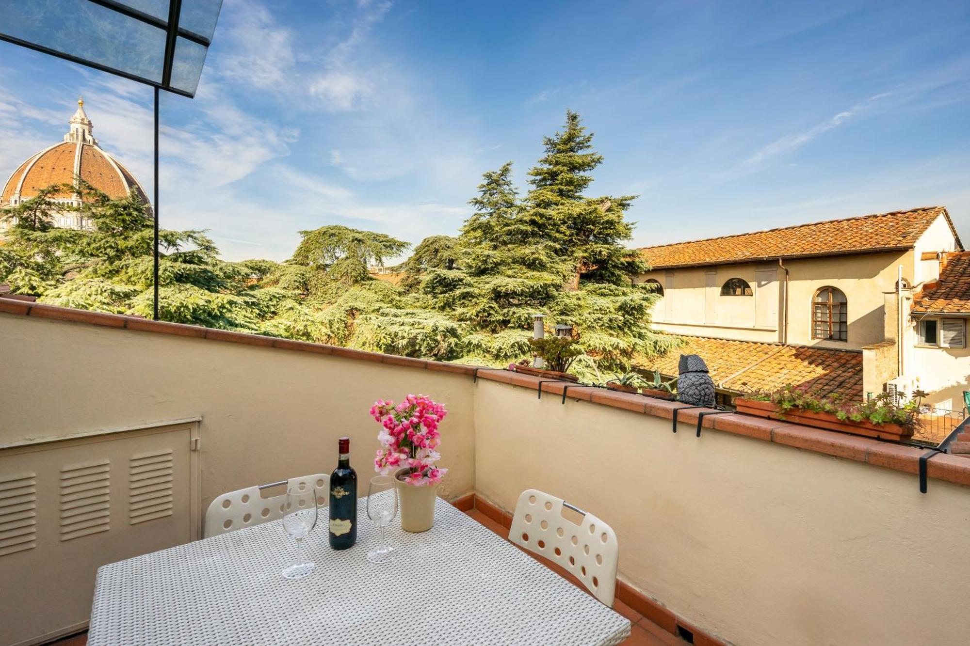 Апартаменти Penthouse Le Terrazze Duomo View Флоренція Екстер'єр фото