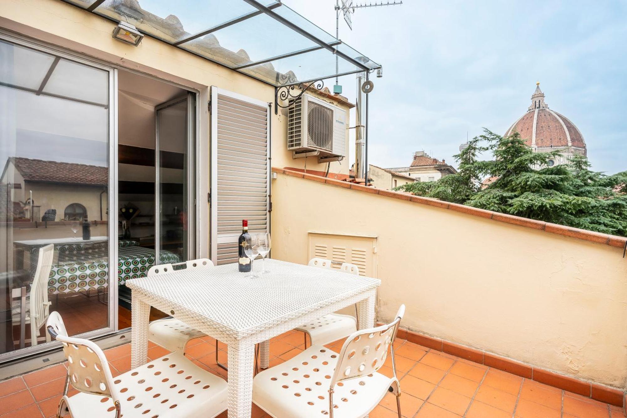 Апартаменти Penthouse Le Terrazze Duomo View Флоренція Екстер'єр фото